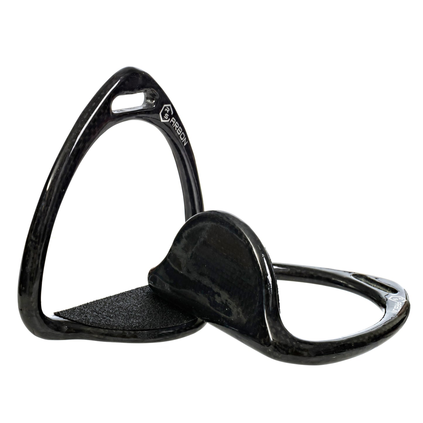 RS7 Jockey Stirrups – Ultra-Light Carbon Fiber Racing Stirrups with Larger Footrest