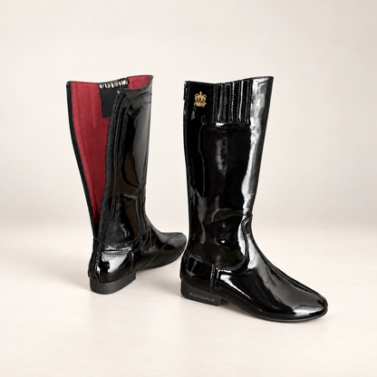 Elite Signature Training Boots by Elegance Boots | Refreshed top design jockey exercise boots | Botas de Galopar