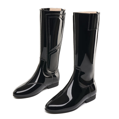 Elite Winter Training Boots by Elegance Boots | Fleece-Lined Jockey Boots