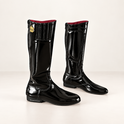 Elite Signature Training Boots | Smooth inner lining morning training boots for jockeys and exercise riders | Elegance Boots