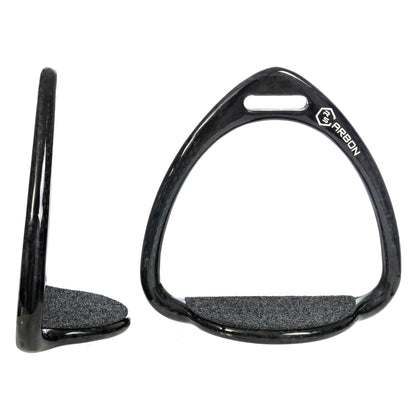 RS7 Carbon Jockey Stirrups – Ultra-Light Carbon Fiber Racing Stirrups RS7 with Larger Footrest
